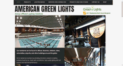 Desktop Screenshot of americangreenlights.com
