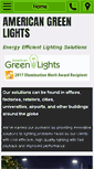 Mobile Screenshot of americangreenlights.com